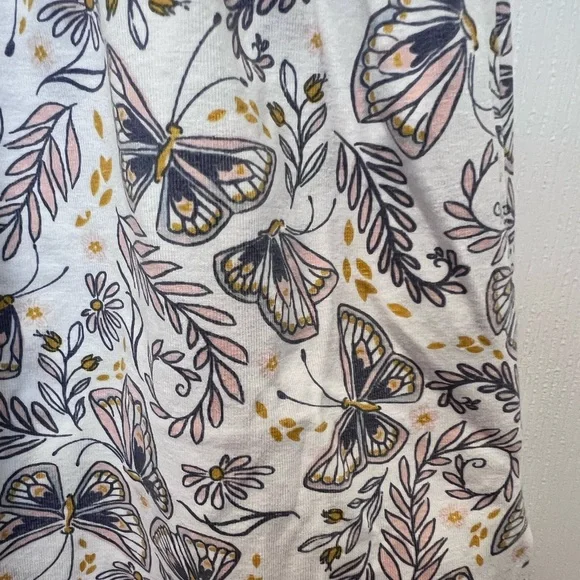 Tommy Bahama Kids Dress with Butterfly and Leaf Print - Picture 4 of 4